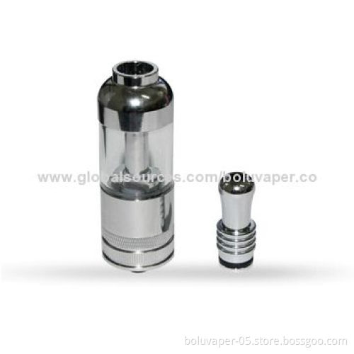 Newest E Cigarette Atomizers, Extendable Mouthpiece, Upgraded Inner Cap with Replaceable Dual-coil